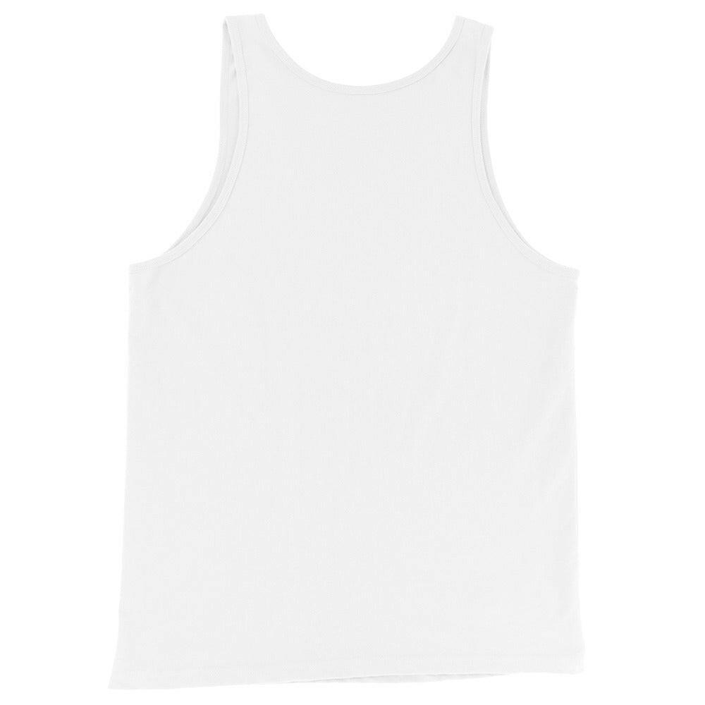 Satoshi Red / Men's Bitcoin Tank Top - SVRN_T - The Orange Habit