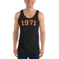 1971 / Men's Bitcoin Tank Top - SVRN_T - The Orange Habit