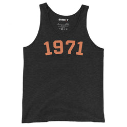 1971 / Men's Bitcoin Tank Top - SVRN_T - The Orange Habit