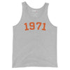 1971 / Men's Bitcoin Tank Top - SVRN_T - The Orange Habit