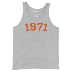 1971 / Men's Bitcoin Tank Top - SVRN_T - The Orange Habit