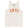 1971 / Men's Bitcoin Tank Top - SVRN_T - The Orange Habit