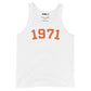 1971 / Men's Bitcoin Tank Top - SVRN_T - The Orange Habit