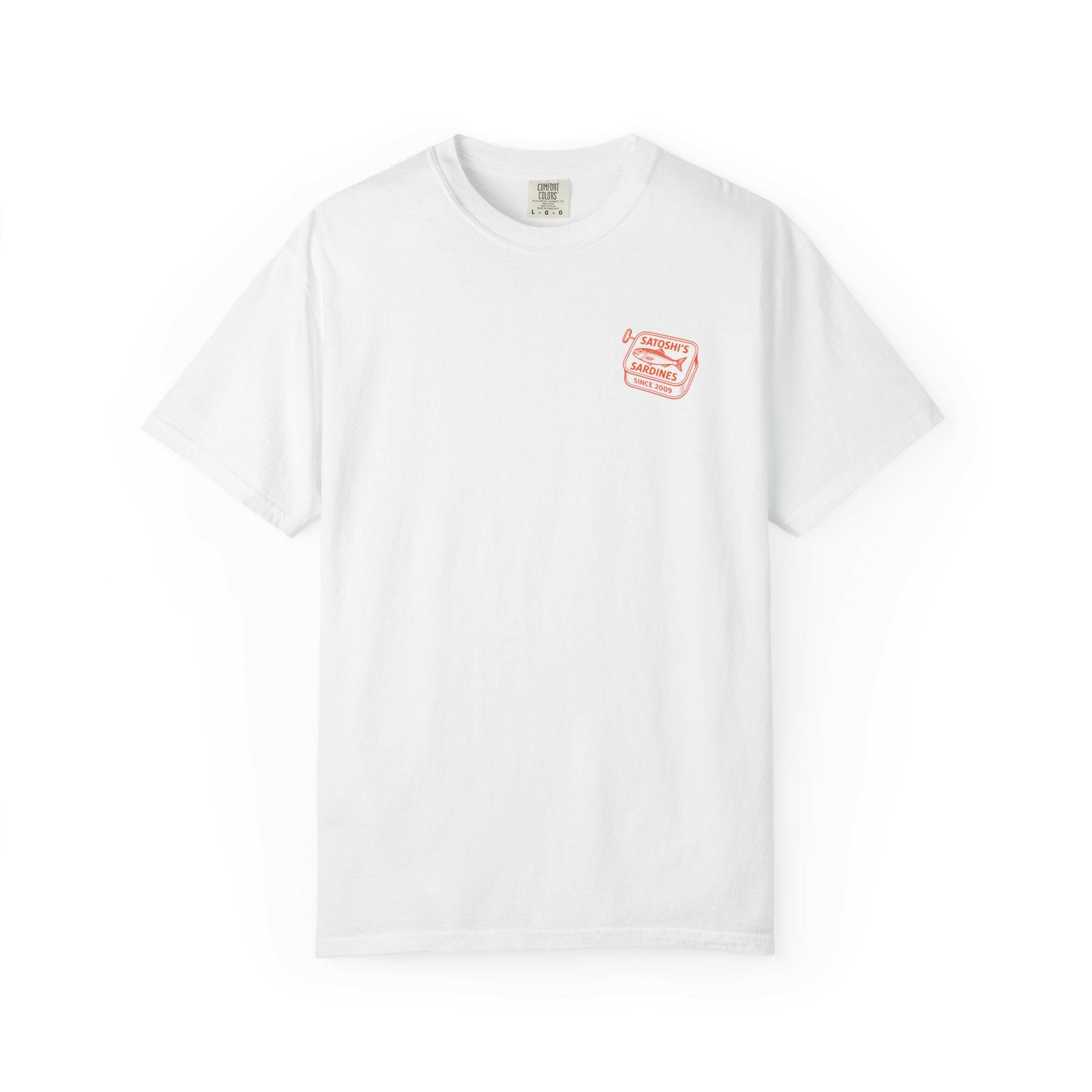 Satoshi's Sardines / Bitcoin T-Shirt - SVRN_T - The Orange Habit