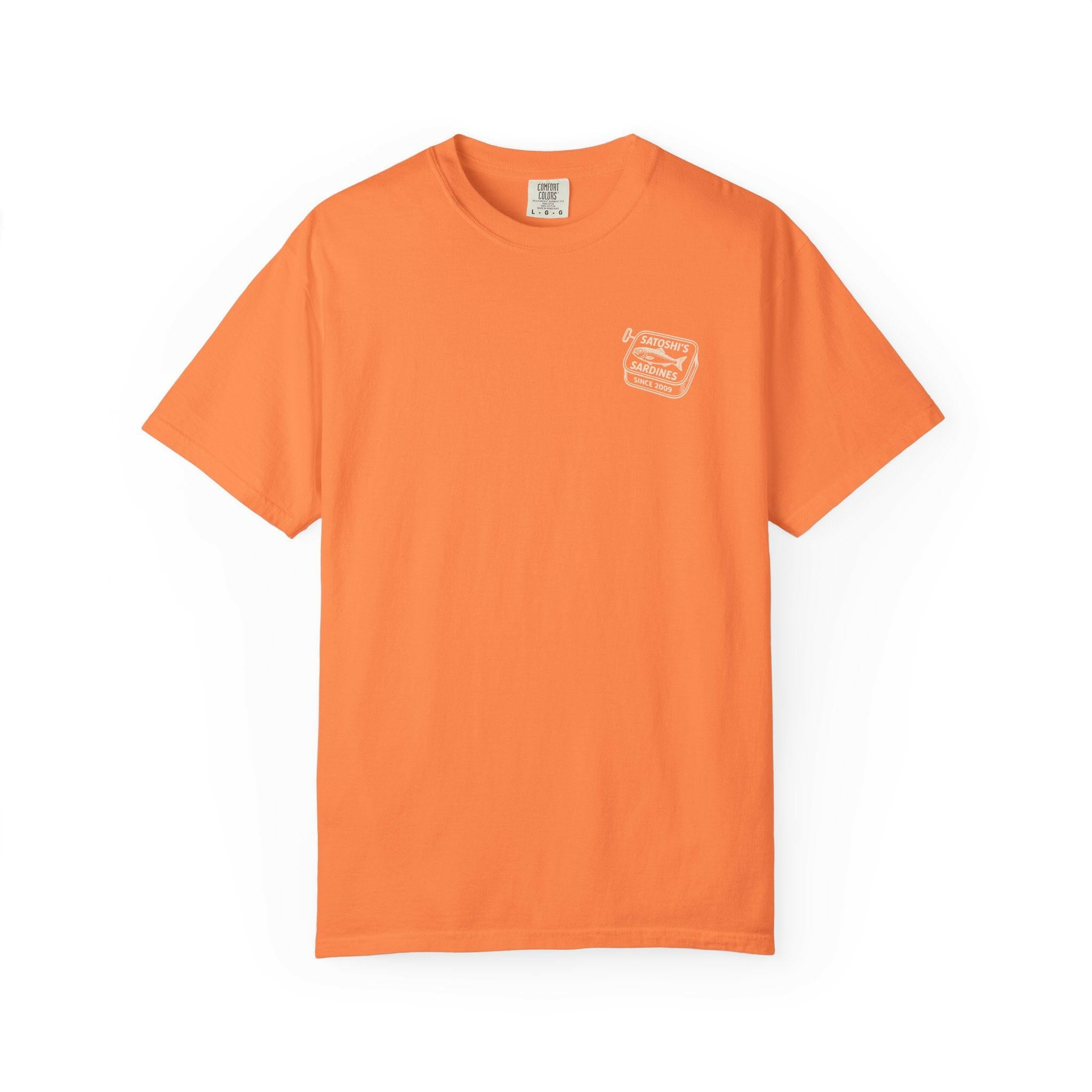 Satoshi's Sardines / Bitcoin T-Shirt - SVRN_T - The Orange Habit
