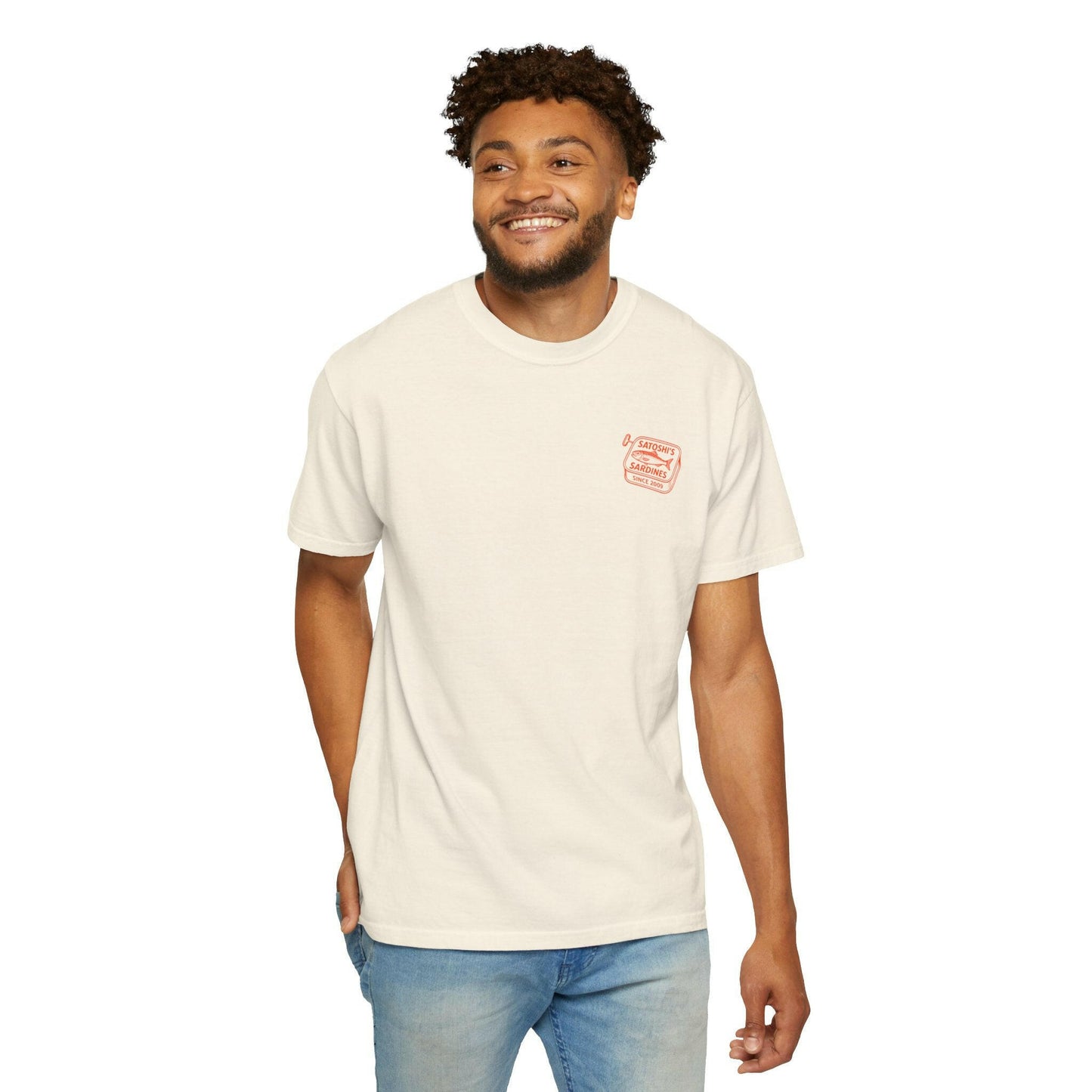 Satoshi's Sardines / Bitcoin T-Shirt - SVRN_T - The Orange Habit