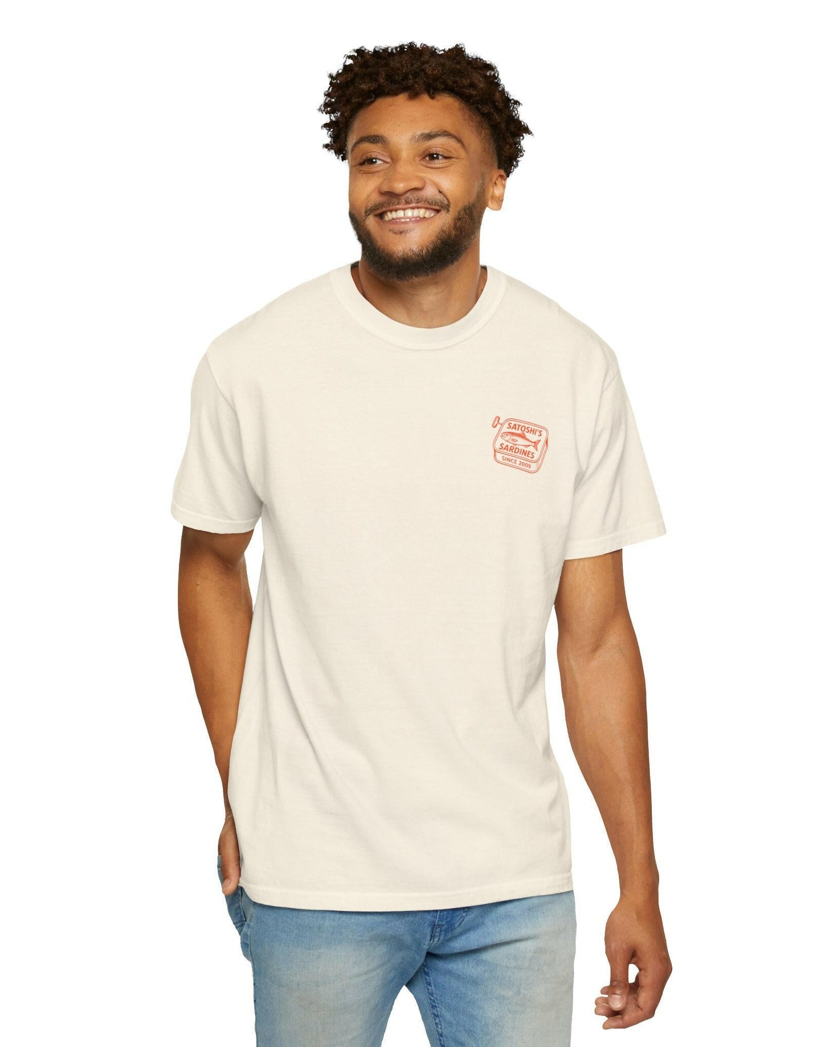 Satoshi's Sardines / Bitcoin T-Shirt - SVRN_T - The Orange Habit