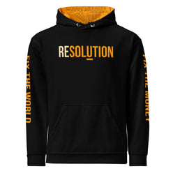 RESOLUTION / Premium Bitcoin Hoodie - SVRN_T - The Orange Habit