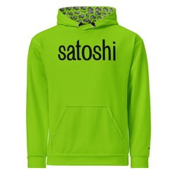SATOSHI XCX / Premium Bitcoin Hoodie - SVRN_T - The Orange Habit