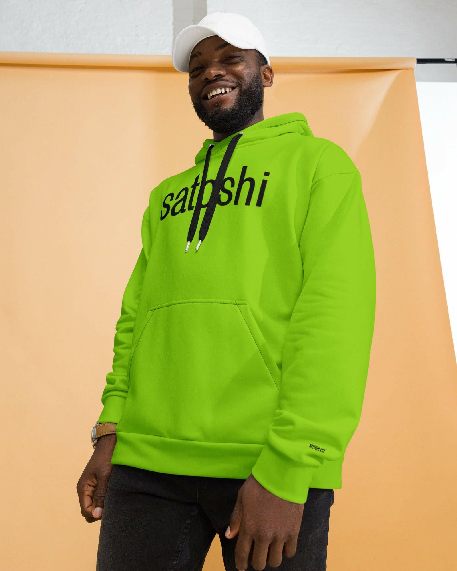 SATOSHI XCX Premium Bitcoin Hoodie - SVRN_T - The Orange Habit