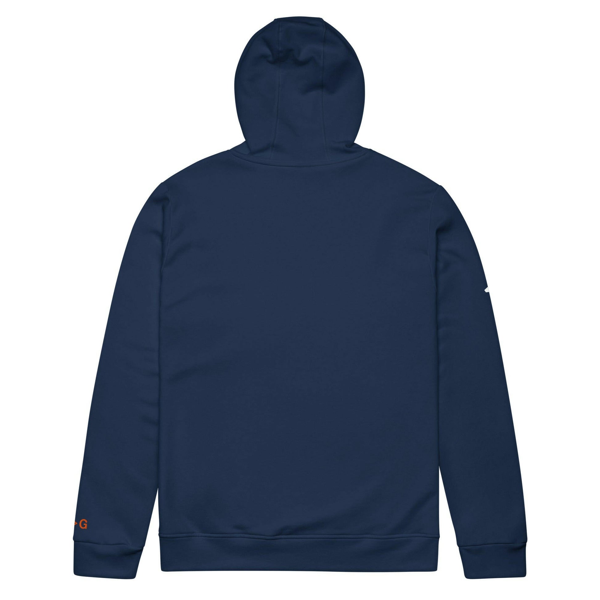 1971 / Embroidered Adidas Bitcoin Hoodie - SVRN_T - The Orange Habit