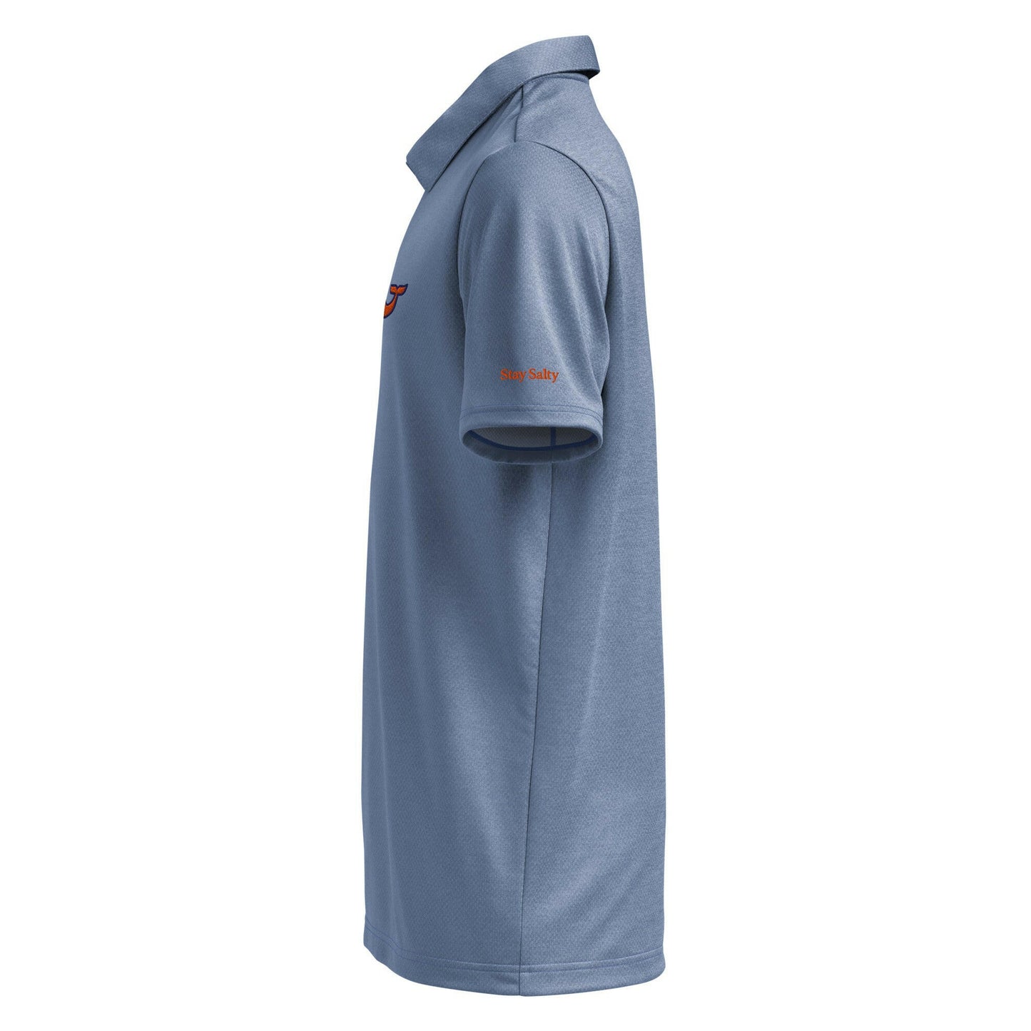 Bitcoin Whale / Adidas Polo - SVRN_T - The Orange Habit