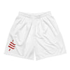 SATOSHI RED / Mesh Shorts - SVRN_T - The Orange Habit