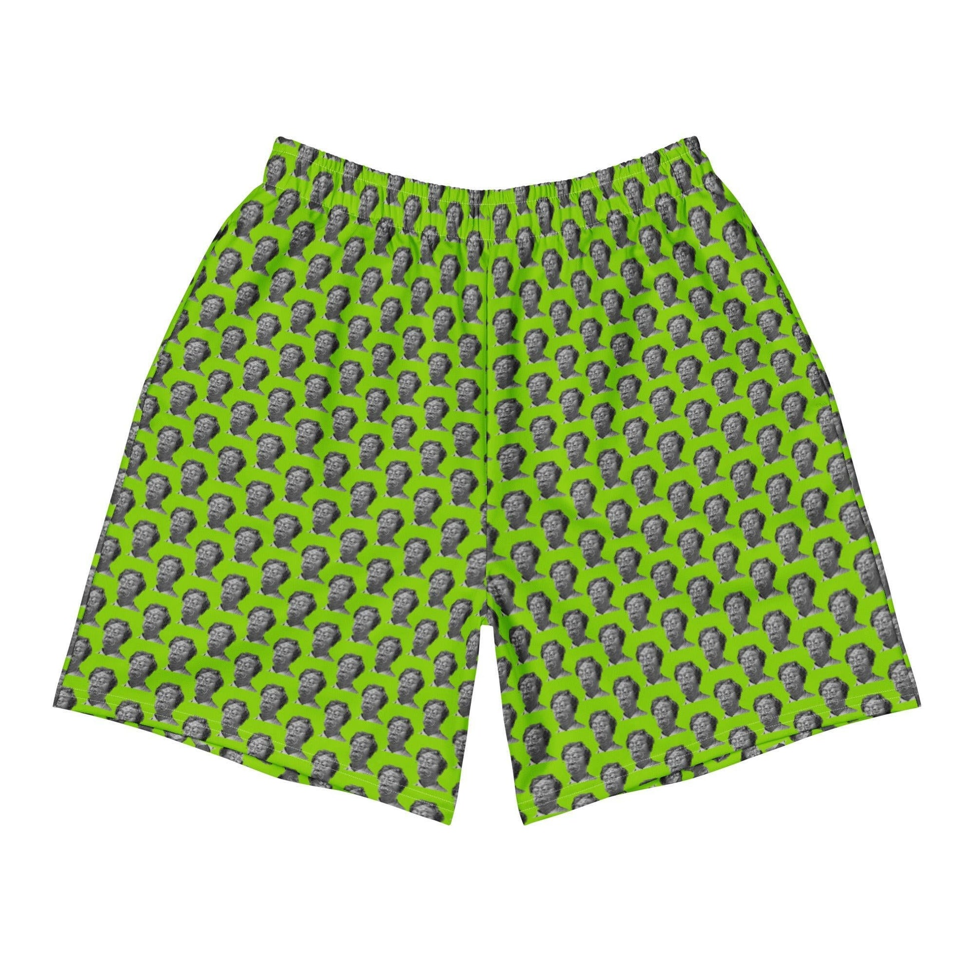 SATOSHI XCX / Athletic Long Shorts - SVRN_T - The Orange Habit