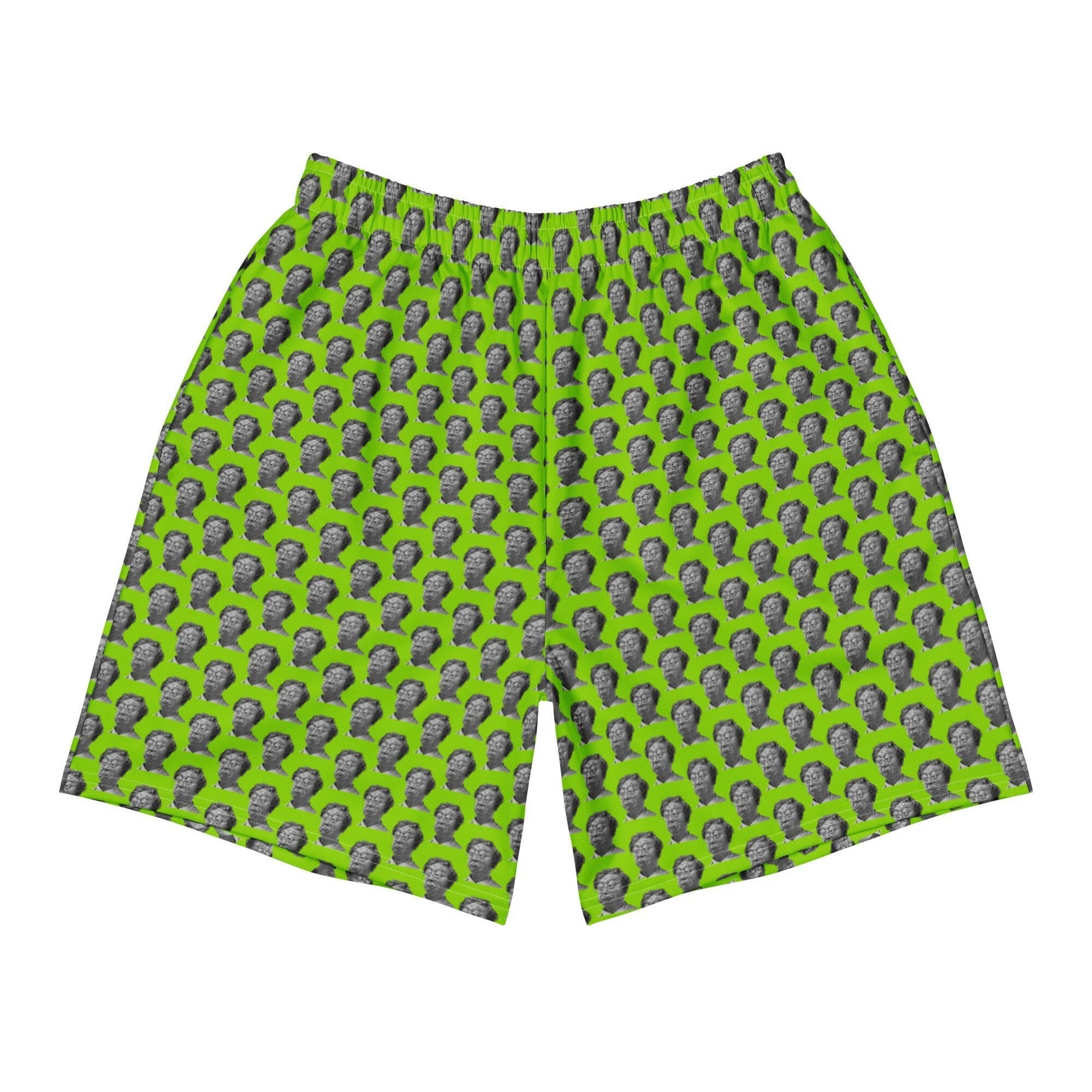 SATOSHI XCX / Athletic Long Shorts - SVRN_T - The Orange Habit
