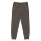 SATOSHI RED / Embroidered Luxe Bitcoin Sweatpants - SVRN_T - The Orange Habit