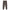 SATOSHI RED / Embroidered Luxe Bitcoin Sweatpants - SVRN_T - The Orange Habit