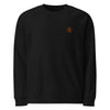 Branded - Orange B / Organic Raglan Bitcoin Sweatshirt - SVRN_T - The Orange Habit