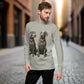 HODL Dog - Weimaraner / Bitcoin Sweatshirt - SVRN_T - The Orange Habit