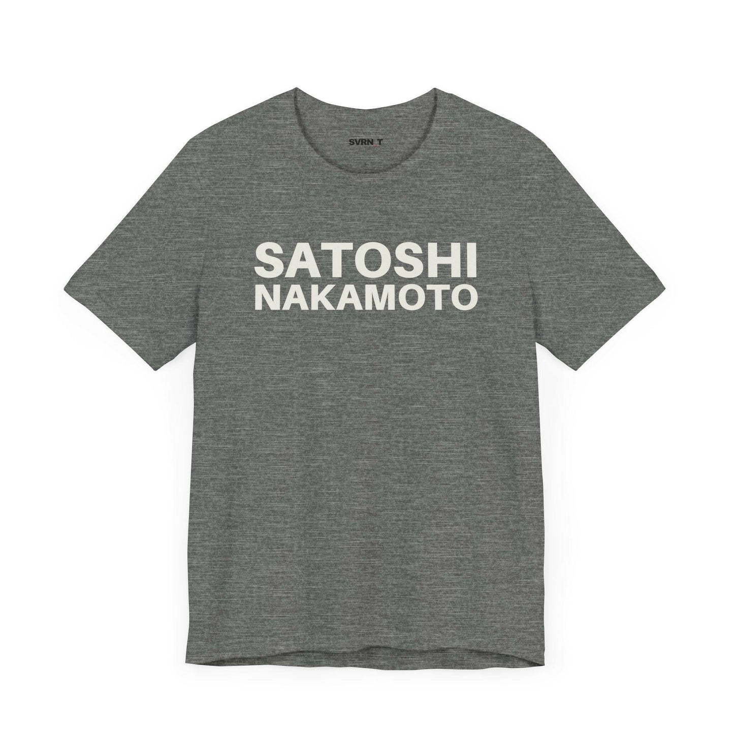 Nakamoto / Bitcoin T-Shirt - SVRN_T - The Orange Habit