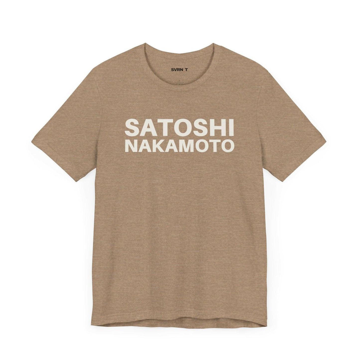 Nakamoto / Bitcoin T-Shirt - SVRN_T - The Orange Habit