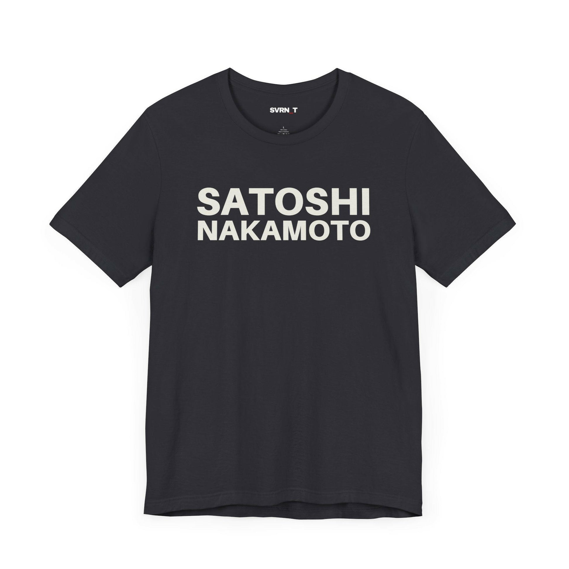 Nakamoto / Bitcoin T-Shirt - SVRN_T - The Orange Habit