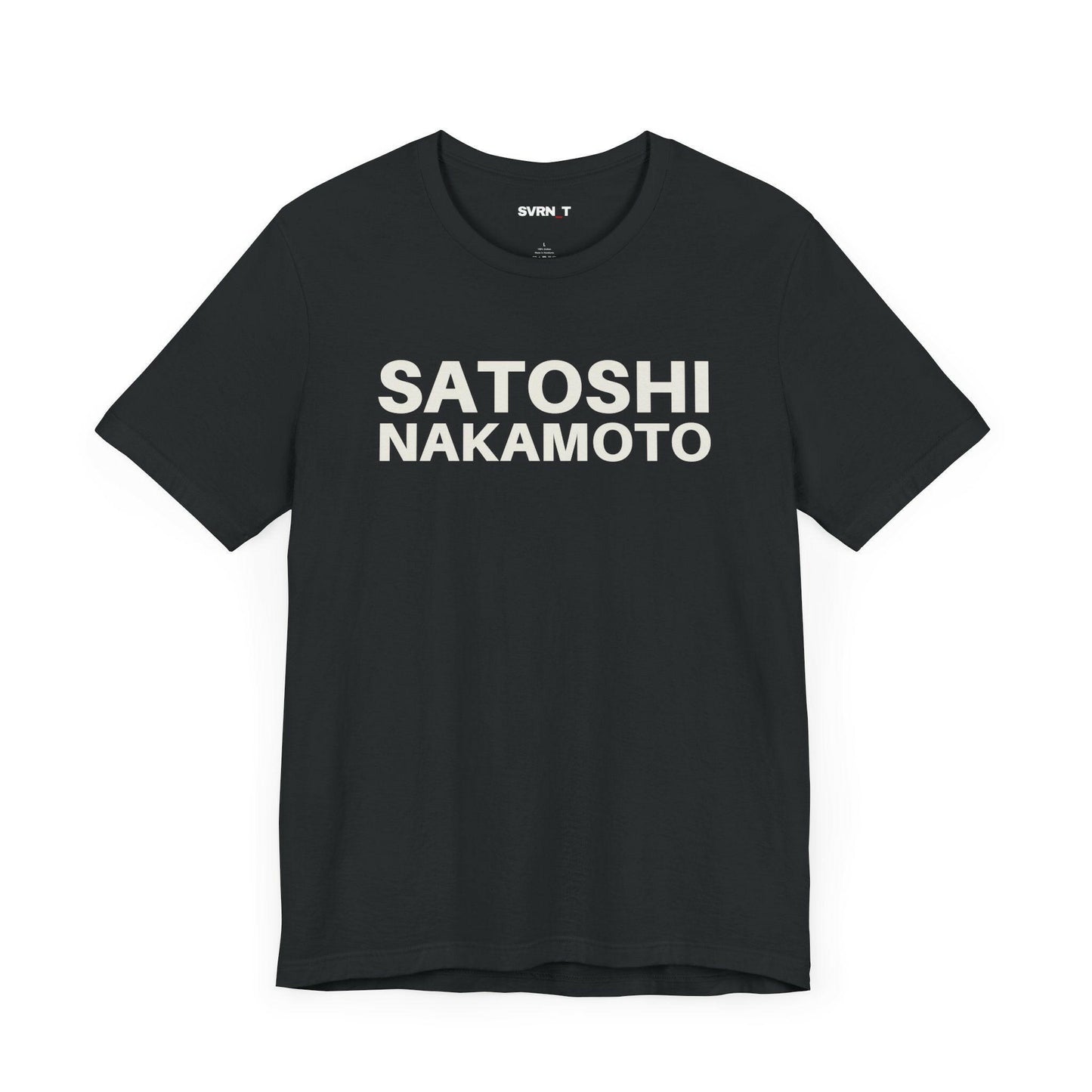 Nakamoto / Bitcoin T-Shirt - SVRN_T - The Orange Habit