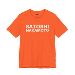 Nakamoto / Bitcoin T-Shirt - SVRN_T - The Orange Habit