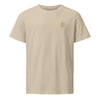 Branded / Embroidered Organic Bitcoin Tee - SVRN_T - The Orange Habit