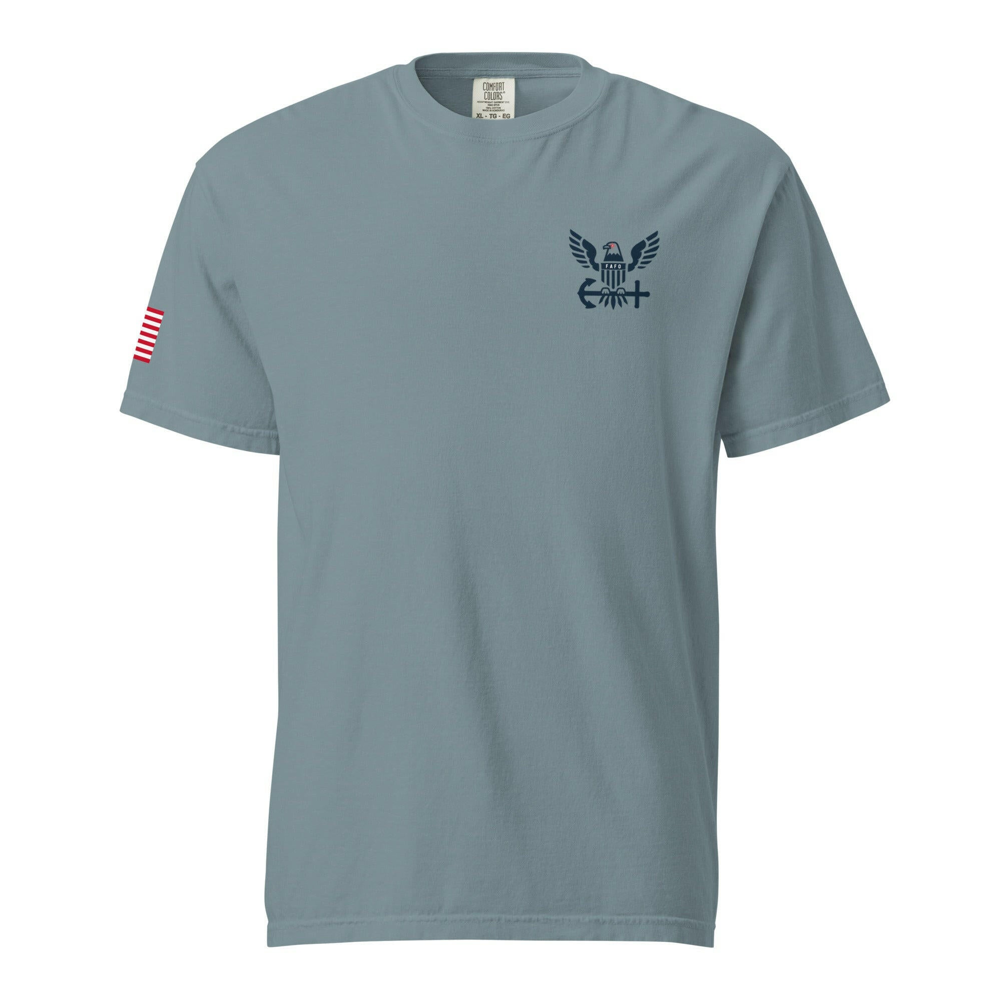FAFO Bitcoin T-Shirt – U.S. Navy x Bitcoin Graphic Tee - SVRN_T - The Orange Habit