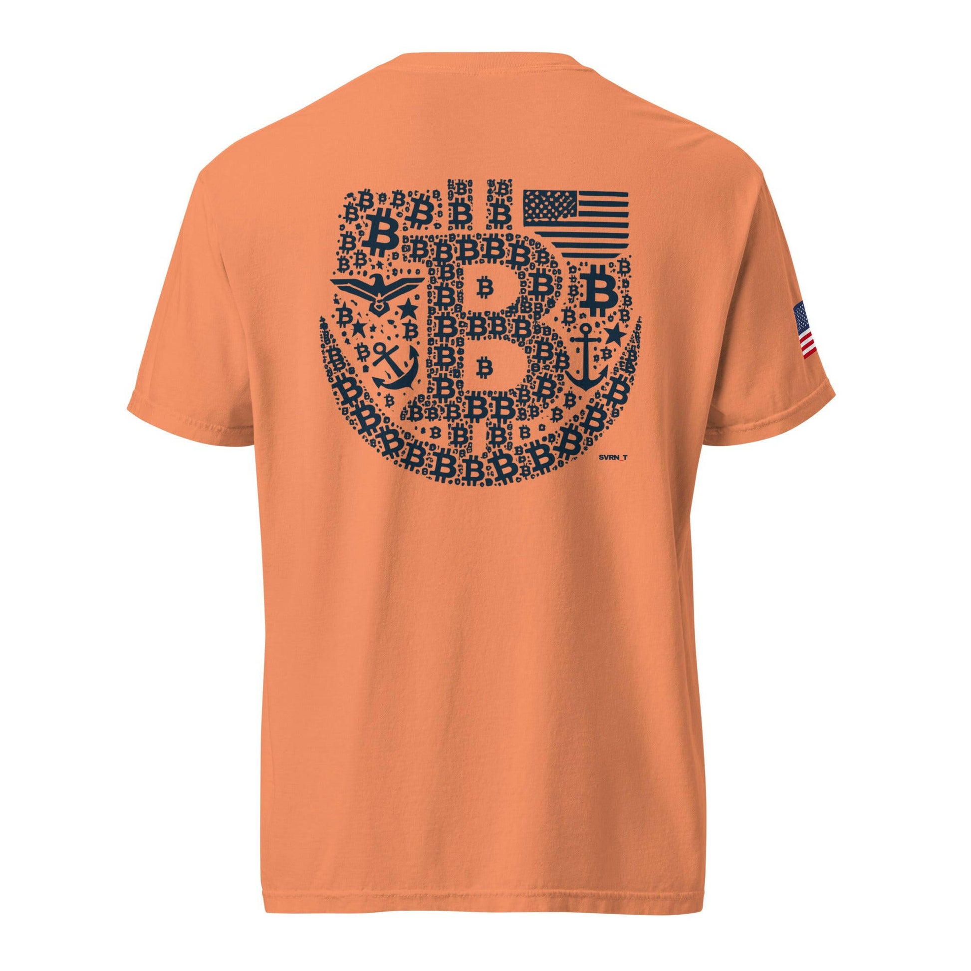 FAFO Bitcoin T-Shirt – U.S. Navy x Bitcoin Graphic Tee - SVRN_T - The Orange Habit