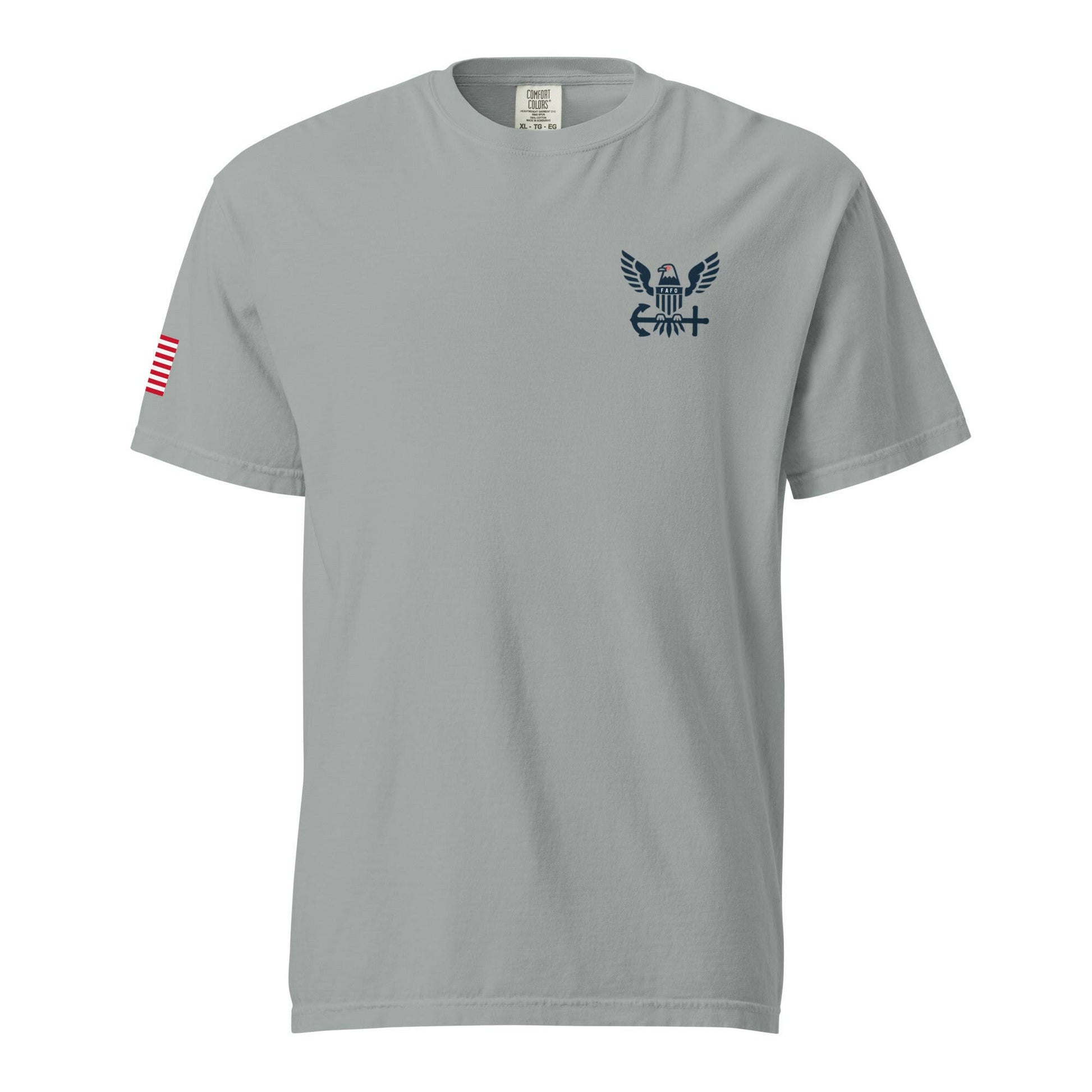 FAFO Bitcoin T-Shirt – U.S. Navy x Bitcoin Graphic Tee - SVRN_T - The Orange Habit