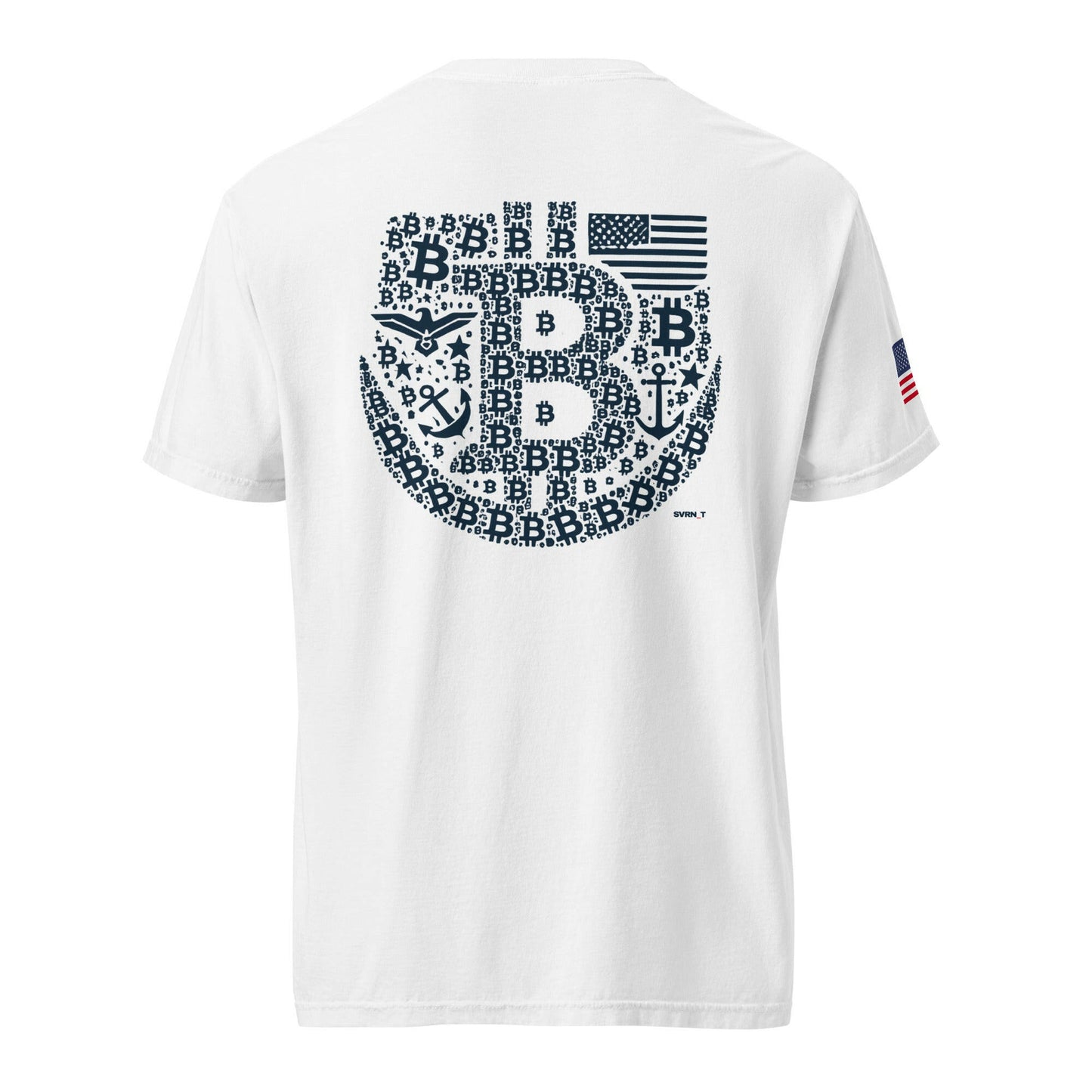 FAFO Bitcoin T-Shirt – U.S. Navy x Bitcoin Graphic Tee - SVRN_T - The Orange Habit