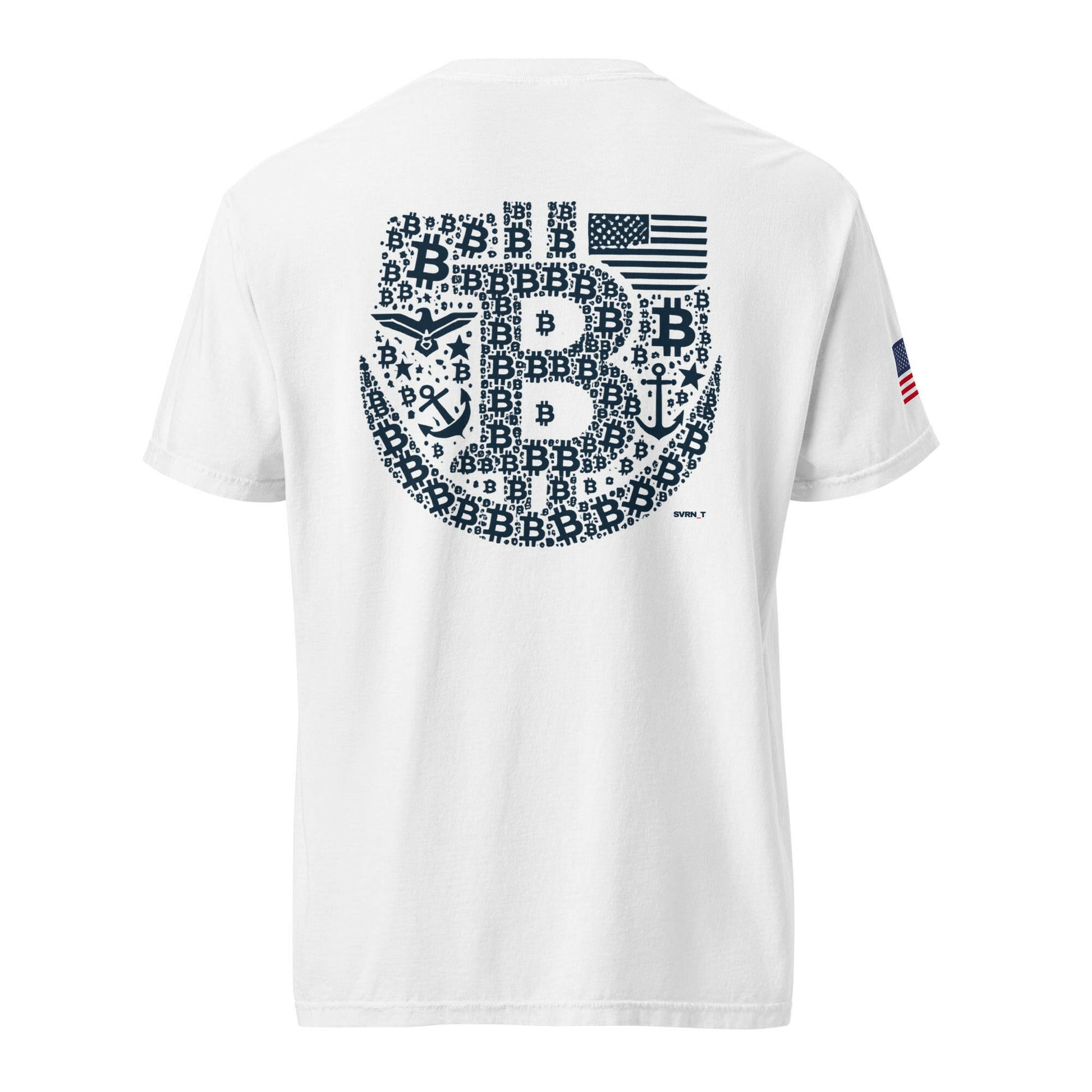 FAFO Bitcoin T-Shirt – U.S. Navy x Bitcoin Graphic Tee - SVRN_T - The Orange Habit