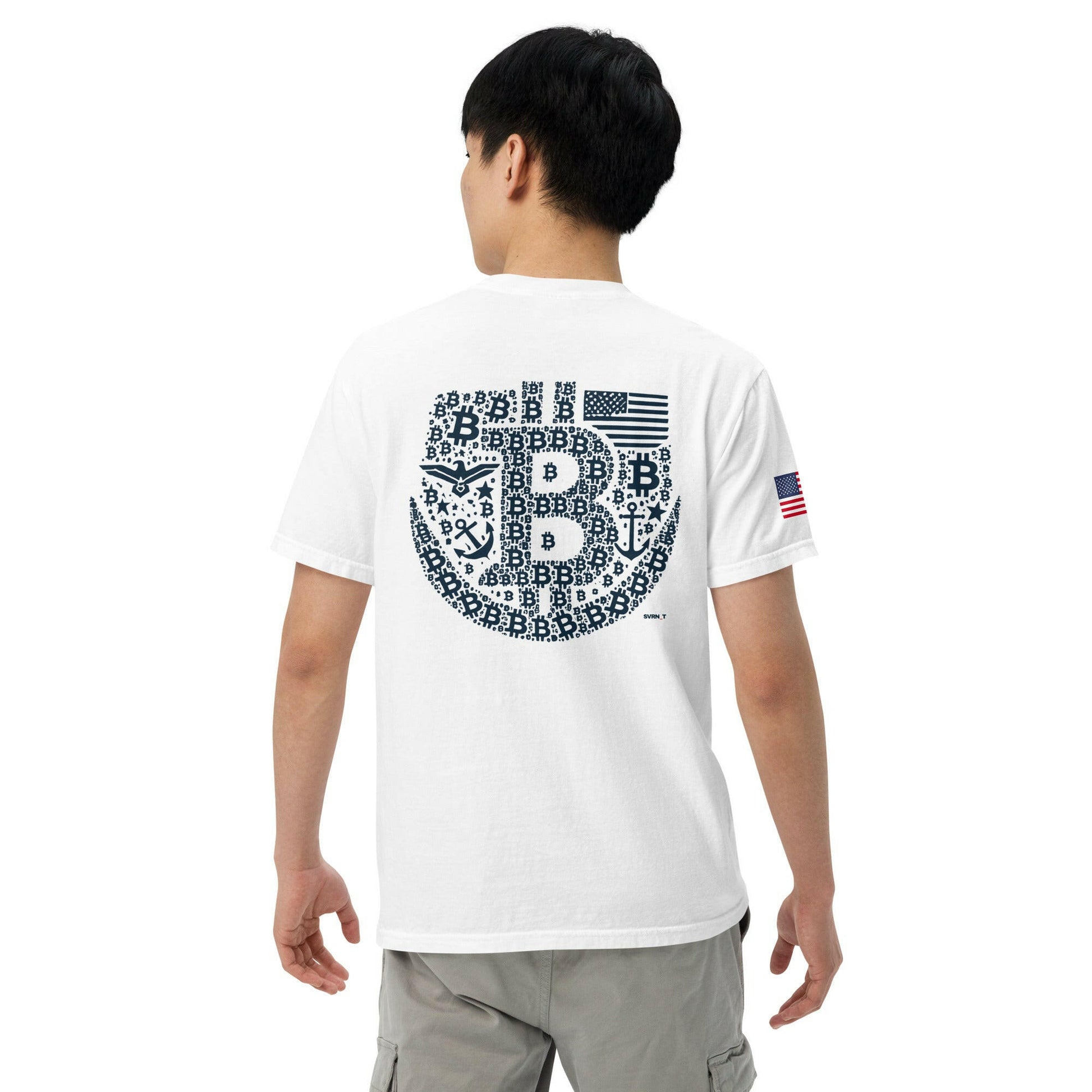 FAFO Bitcoin T-Shirt – U.S. Navy x Bitcoin Graphic Tee - SVRN_T - The Orange Habit