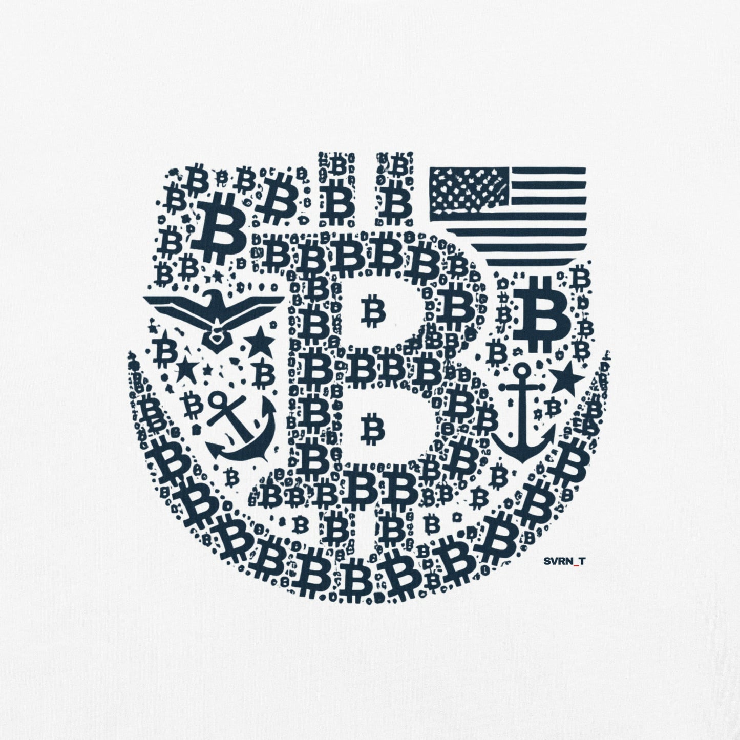 FAFO Bitcoin T-Shirt – U.S. Navy x Bitcoin Graphic Tee - SVRN_T - The Orange Habit