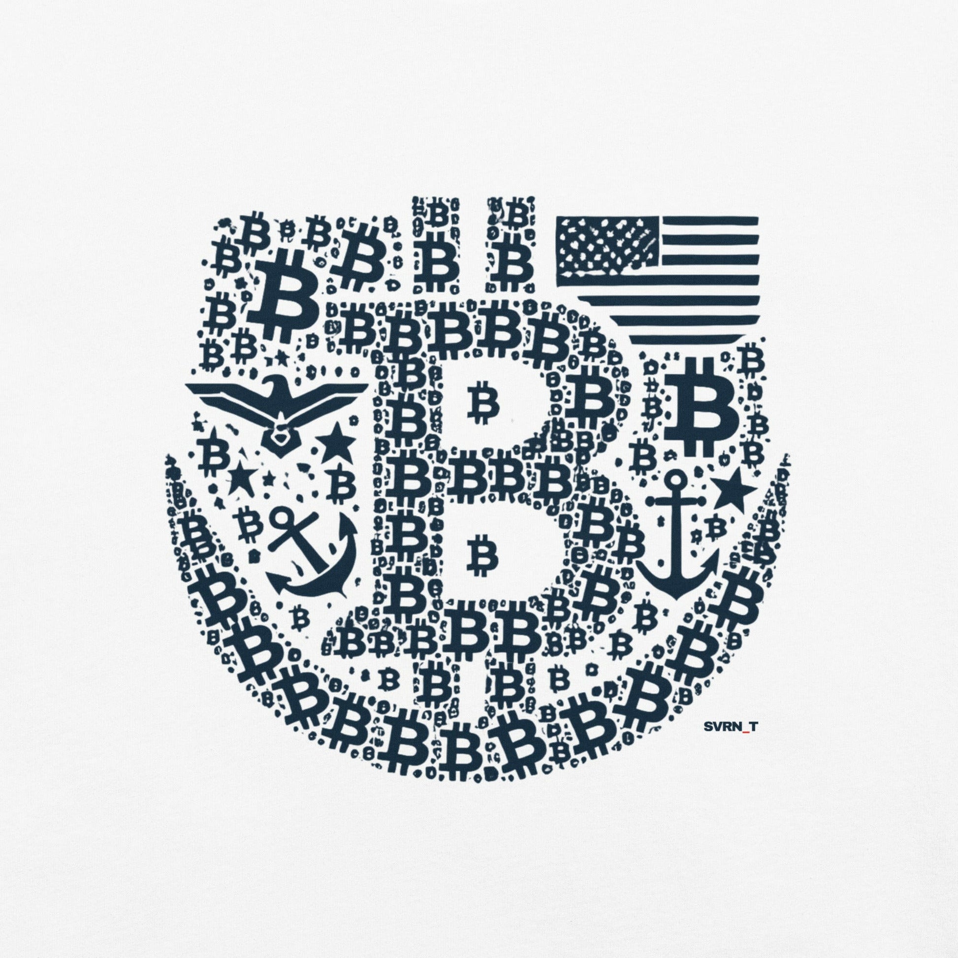 FAFO Bitcoin T-Shirt – U.S. Navy x Bitcoin Graphic Tee - SVRN_T - The Orange Habit