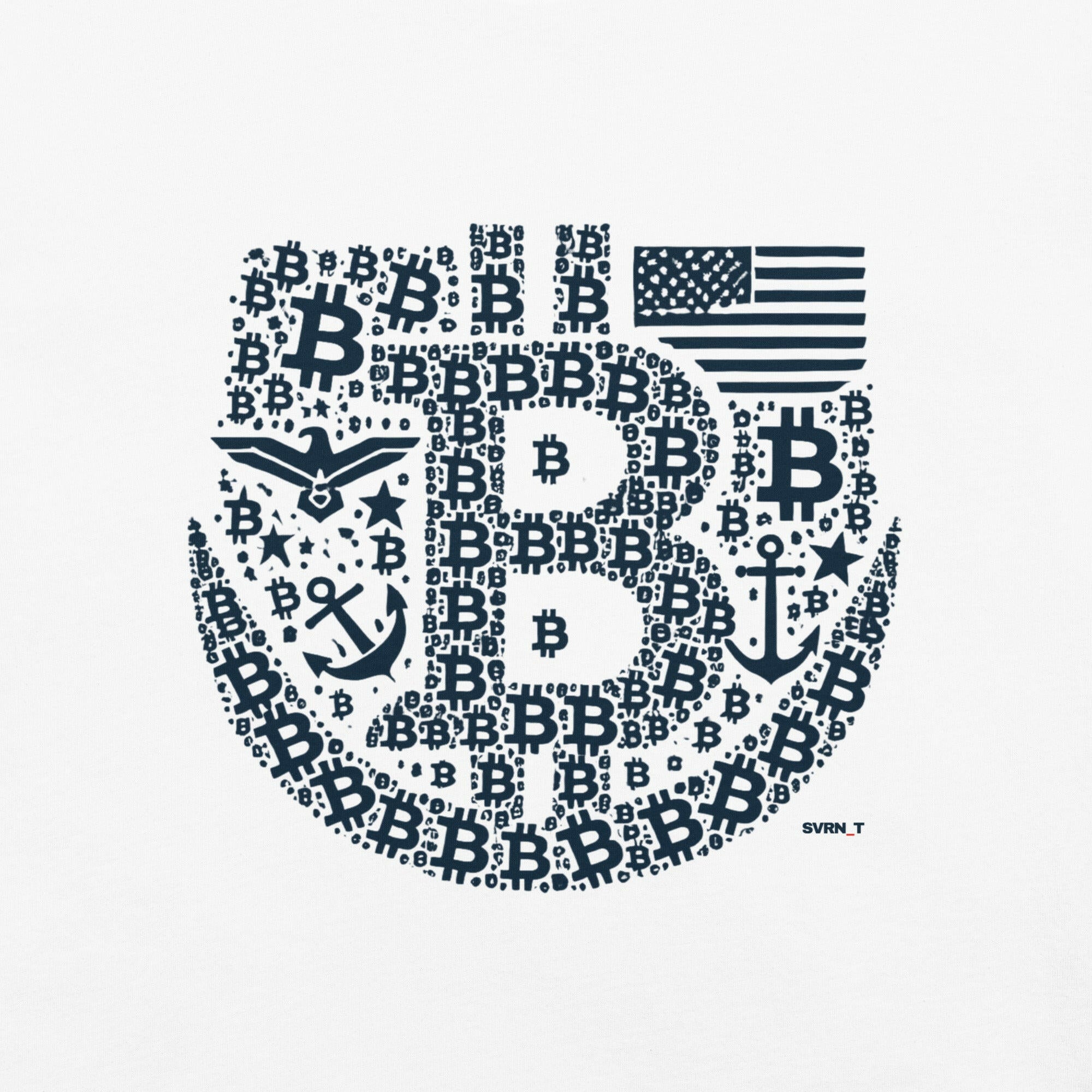 FAFO Bitcoin T-Shirt – U.S. Navy x Bitcoin Graphic Tee - SVRN_T - The Orange Habit