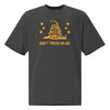 DON'T TREAD / Oversized Faded Bitcoin T-Shirt - SVRN_T - The Orange Habit