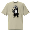 HONEY BADGER / Oversized Bitcoin T-Shirt - SVRN_T - The Orange Habit