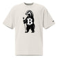 HONEY BADGER / Oversized Bitcoin T-Shirt - SVRN_T - The Orange Habit