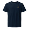 Branded / Embroidered Organic Bitcoin Tee - SVRN_T - The Orange Habit