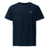 Branded / Embroidered Organic Bitcoin Tee - SVRN_T - The Orange Habit