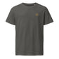 Branded / Embroidered Organic Bitcoin Tee - SVRN_T - The Orange Habit