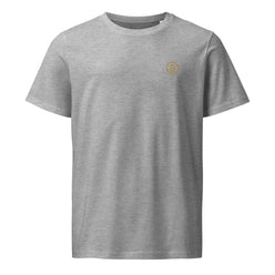 Branded / Embroidered Organic Bitcoin Tee - SVRN_T - The Orange Habit