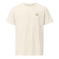 Branded / Embroidered Organic Bitcoin Tee - SVRN_T - The Orange Habit