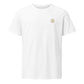 Branded / Embroidered Organic Bitcoin Tee - SVRN_T - The Orange Habit