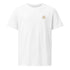 Branded / Embroidered Organic Bitcoin Tee - SVRN_T - The Orange Habit