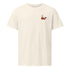 Bitcoin Whale / Embroidered Organic Tee - SVRN_T - The Orange Habit