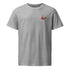 Bitcoin Whale / Embroidered Organic Tee - SVRN_T - The Orange Habit